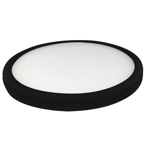 Bulbrite LED14FLUSH/7/930/J/BL/D 14W LED 7 Inch Flush Mount 3000K 1150Lm 120V 90 CRI Dimmable Black (773605)