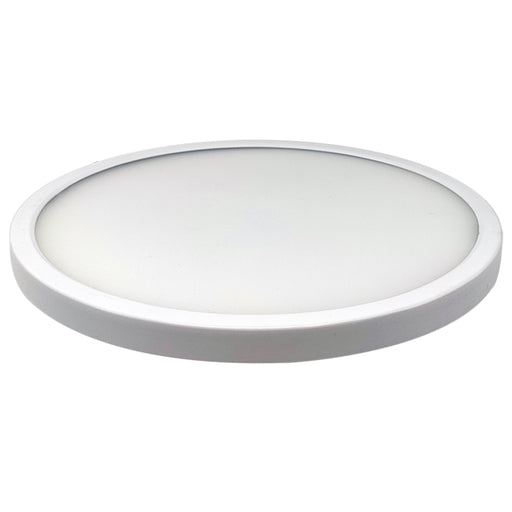 Bulbrite LED17FLUSH/9/5CCT/927-950/J/WH/D 17W LED 9 Inch Flush Mount CCT Selectable 2700K/3000K/3500K/4000K/5000K 1400Lm 120V 90 CRI Dimmable White (773611)