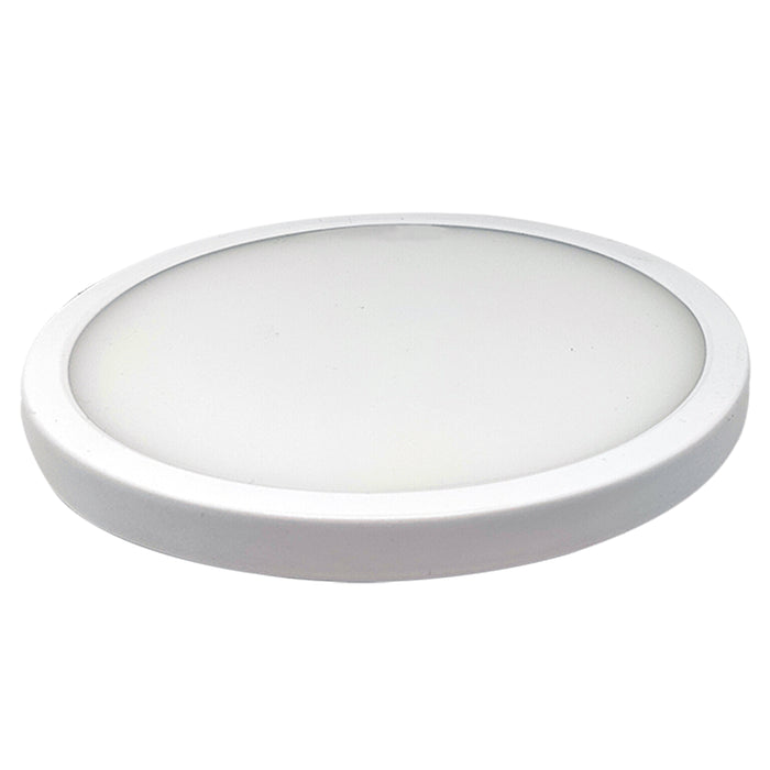 Bulbrite LED14FLUSH/7/930/J/WH/D 14W LED 7 Inch Flush Mount 3000K 1150Lm 120V 90 CRI Dimmable White (773604)