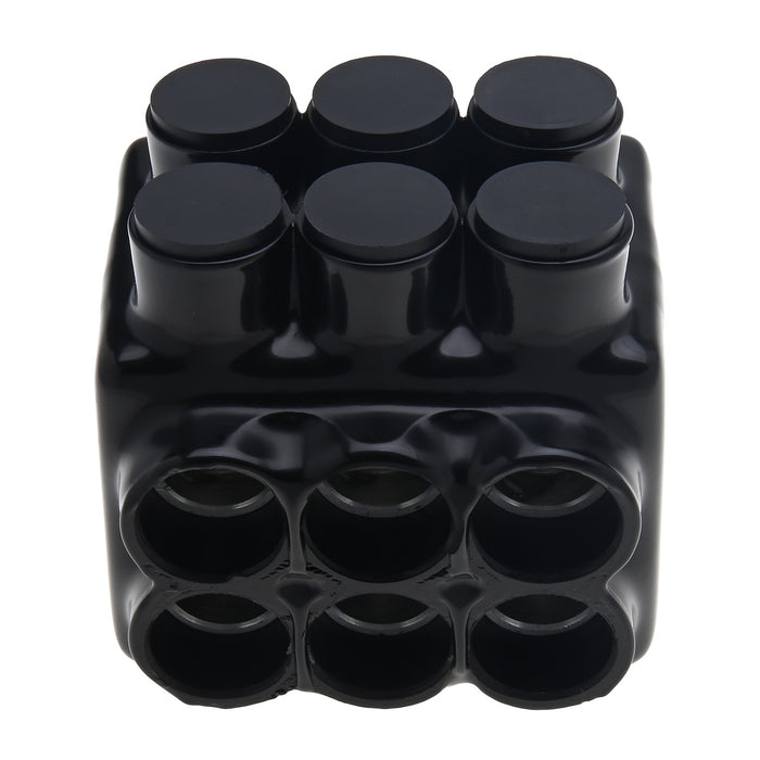 NSI 600 MCM - 6 AWG Stacked Polaris Insulated Multi-Tap Connector 6-Port [Double Sided Entry] (IPLDS600-6)