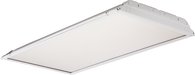 Lithonia General Purpose T8 Lensed Troffer 2 Foot Wide Two Lamps 32W T8 #12 Pattern Acrylic .125 Inch Thick Multi-Volt 120-277V T8 Electronic Ballast (2GT8 2 32 A12125 Multi-Volt GEB10IS)