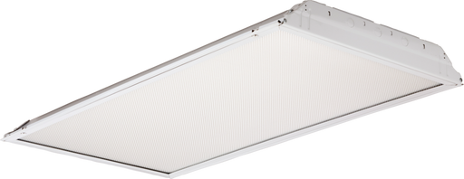 Lithonia General Purpose T8 Lensed Troffer 2 Foot Wide Two Lamps 32W T8 #12 Pattern Acrylic .125 Inch Thick Multi-Volt 120-277V T8 Electronic Ballast (2GT8 2 32 A12125 Multi-Volt GEB10IS)