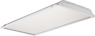 Lithonia General Purpose T8 Lensed Troffer 2 Foot Wide Three Lamps 32W T8 .125 Inch Thick Multi-Volt 120-277V T8 Electronic Ballast (2GT8 3 32 A12125 Multi-Volt GEB10IS)