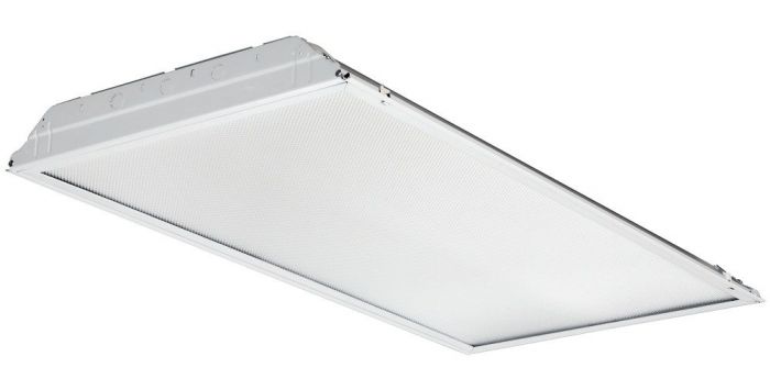 Lithonia 2X4 LED Recessed Troffer #12 Pattern Acrylic 0.110 Inch Thick 120V 80 CRI 4000K (2GTL4 A12 120 LP840)