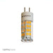 Standard 3.5W LED 3000K 120V 370Lm Bi-Pin (G6.35) Base Bulb (LED-G6-120V-4W3)