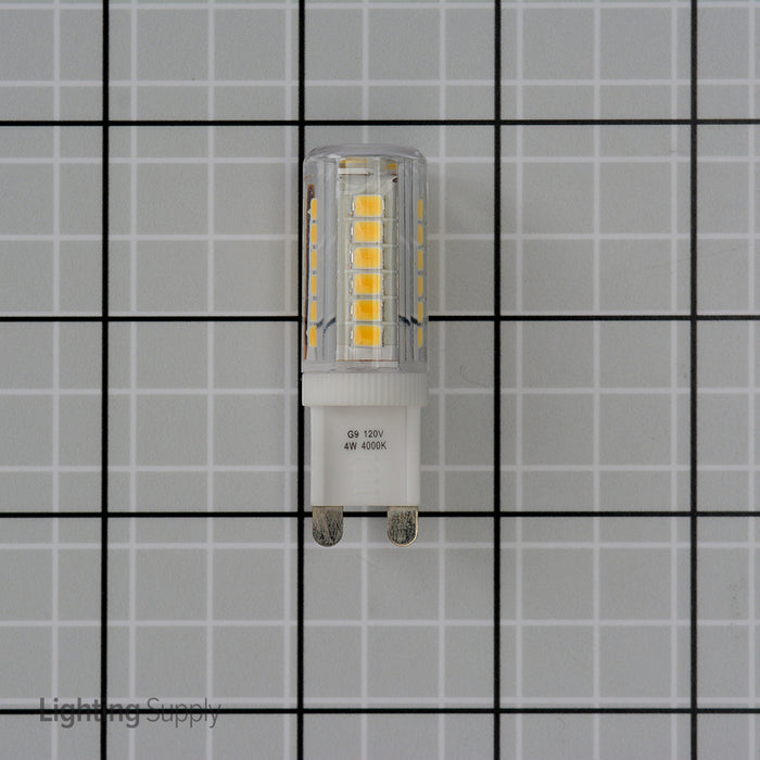 Standard 3.5W LED 4000K 120V 380Lm PIN-Blade G9 Base Bulb (LED-G9-120-4W-4K)