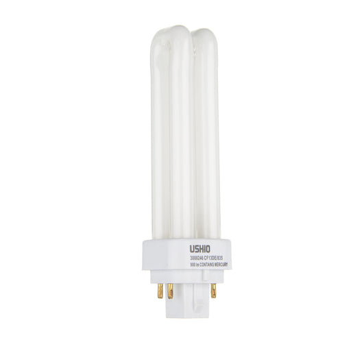 USHIO CF13DE/835 Double Tube Compact Fluorescent T4D 91V 13W G24Q-1 Base Inphos (3000246)