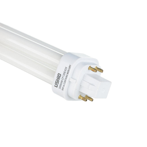 USHIO CF13DE/835 Double Tube Compact Fluorescent T4D 91V 13W G24Q-1 Base Inphos (3000246)