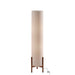 Adesso Sonora Floor Lantern Walnut (3011-15)