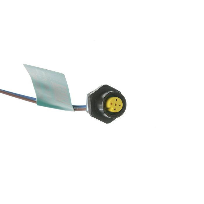 Remke Single Key Micro-Link Receptacle Female 2-Pole 1 Foot 1/4 Inch NPT 18 AWG (302S0010N)