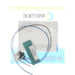 Remke Single Key Micro-Link Receptacle Female 2-Pole 1 Foot 1/4 Inch NPT 18 AWG (302S0010N)