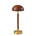 Adesso Ronny Cordless LED Table Lamp Walnut Wood And Antique Brass (3064-15)
