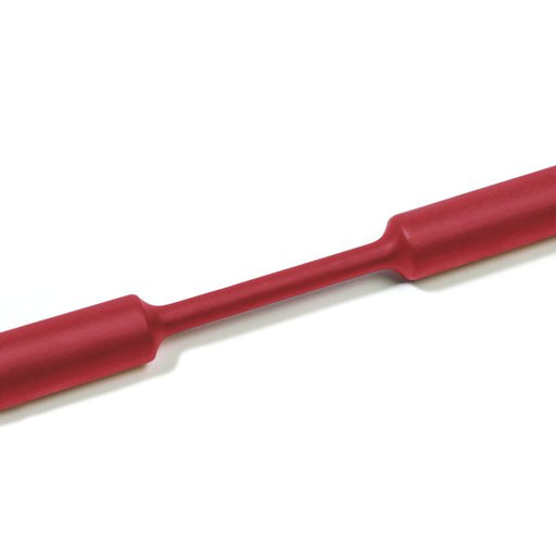 HellermannTyton Heat Shrink Tubing 4 Foot Long Stick 2 1 Shrink Ratio 3/32 Inch 2.4/1.2 Diameter Polyolefin Red 20 Per Package (309-65114)
