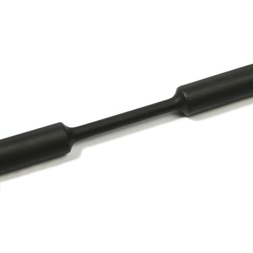 HellermannTyton Heat Shrink Tubing 4 Foot Long Stick 2 1 Shrink Ratio 1/4 Inch 6.4/3.2 Diameter Polyolefin Black 15 Per Package (309-65144)