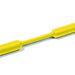 HellermannTyton Heat Shrink Tubing 4 Foot Long Stick 2 1 Shrink Ratio 3/8 Inch 9.5/4.8 Diameter Polyolefin Yellow 15 Per Package (309-65159)