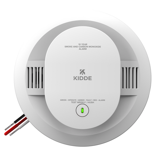 Kidde 30CUD10-V DETECT Combination Smoke And Carbon Monoxide Alarm 10-Year Battery Powered With Voice Alerts (21032779)