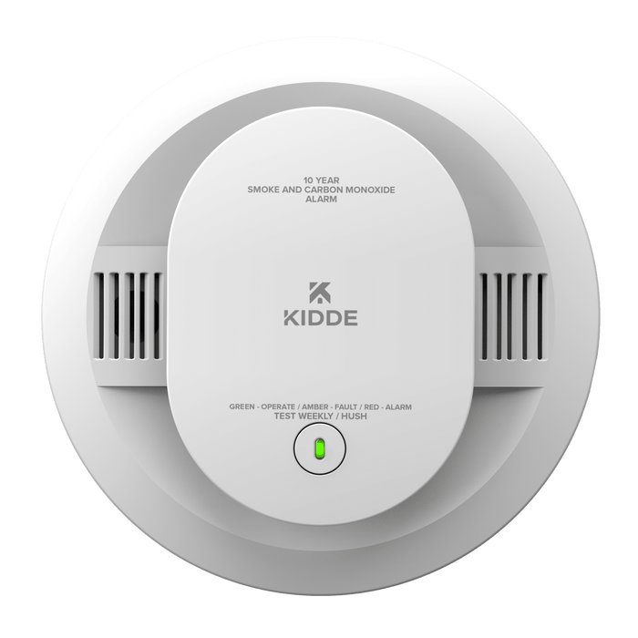 Kidde 30CUD10-V DETECT Combination Smoke And Carbon Monoxide Alarm 10-Year Battery Powered With Voice Alerts (21032779)