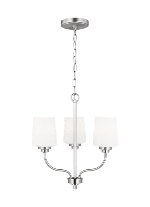 Generation Lighting Windom Three Light Chandelier (3102803-848)