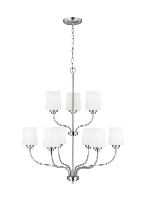 Generation Lighting Windom Nine Light Chandelier (3102809-962)