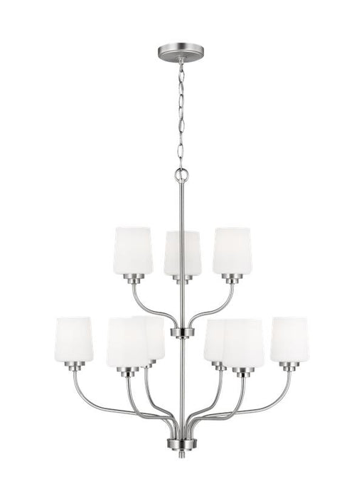 Generation Lighting Windom Nine Light Chandelier (3102809-848)