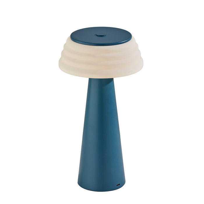 Adesso Jacky Cordless LED Table Lamp Dusty Blue (3112-07)