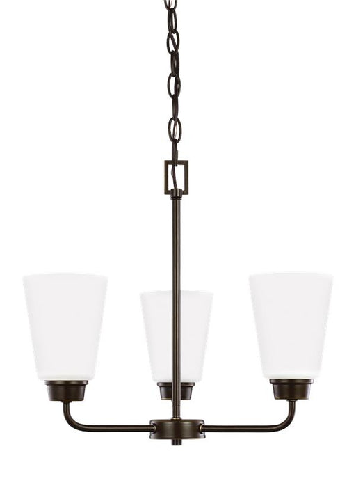 Generation Lighting Kerrville Three Light Chandelier (3115203-710)