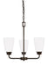 Generation Lighting Kerrville Three Light Chandelier (3115203-710)