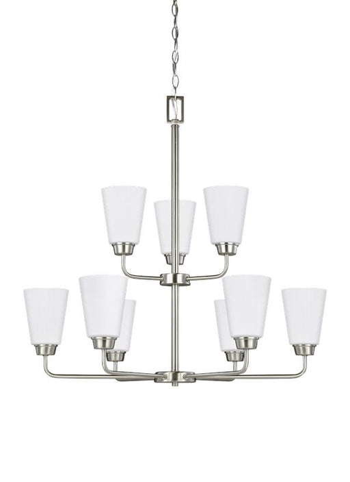 Generation Lighting Kerrville Nine Light Chandelier (3115209-710)