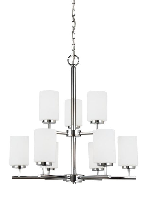 Generation Lighting Oslo Nine Light Chandelier (31162-112)