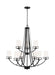 Generation Lighting Robie Nine Light Chandelier (3121609-112)