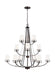 Generation Lighting Robie Twelve Light Chandelier (3121612-710)