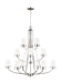 Generation Lighting Robie Twelve Light Chandelier (3121612-962)