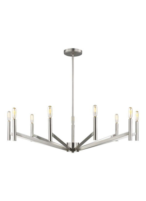 Generation Lighting Vector Nine Light Chandelier (3124309-848)