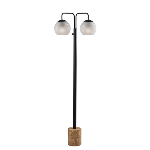Adesso Stockton Floor Lamp Black (3126-01)