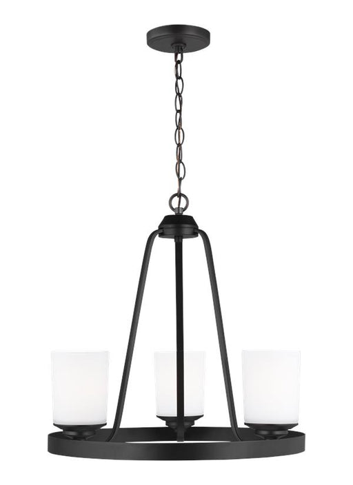 Generation Lighting Kemal Three Light Chandelier (3130703-112)