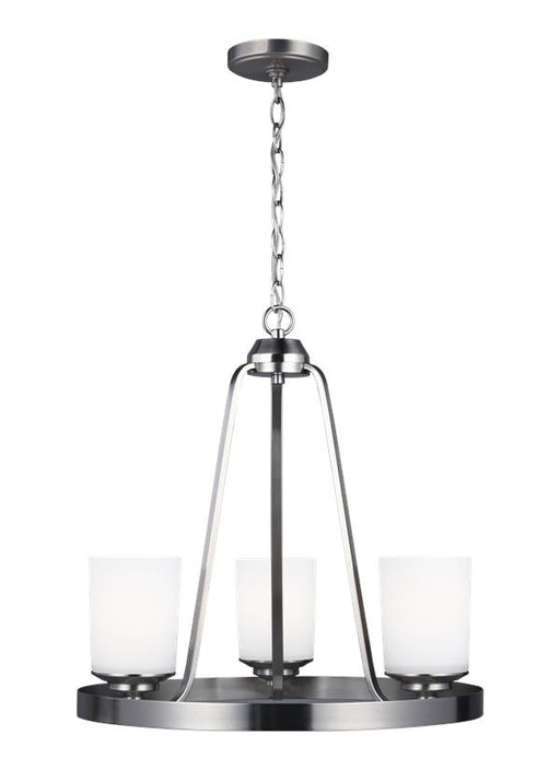 Generation Lighting Kemal Three Light Chandelier (3130703-962)