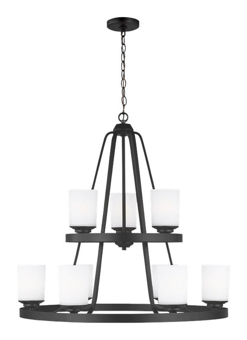 Generation Lighting Kemal Nine Light Chandelier (3130709-112)