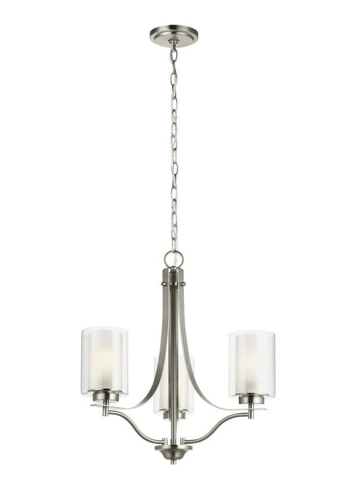 Generation Lighting Elmwood Park Three Light Chandelier (3137303-710)