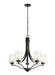 Generation Lighting Elmwood Park Five Light Chandelier (3137305-710)