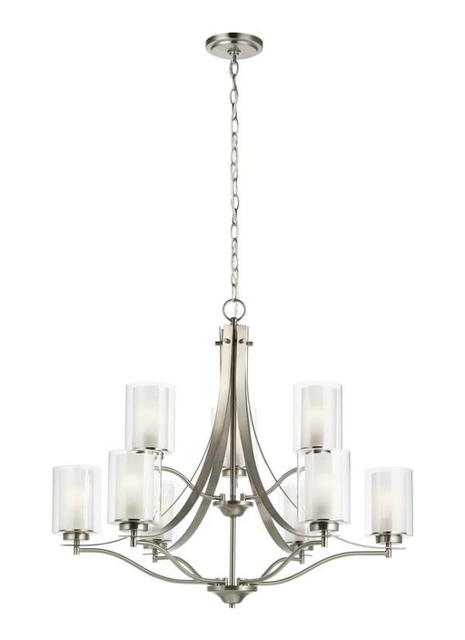 Generation Lighting Elmwood Park Nine Light Chandelier (3137309-962)