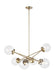 Generation Lighting Tierney Six Light Chandelier (3182706-05)