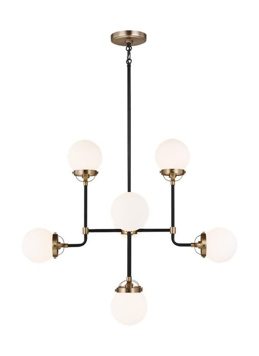 Generation Lighting Cafe Eight Light Small Chandelier (3187908-848)