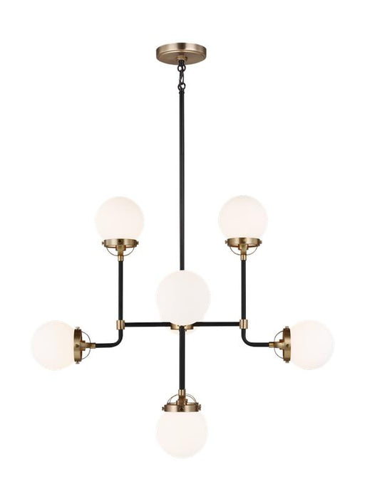 Generation Lighting Cafe Eight Light Small Chandelier (3187908-848)