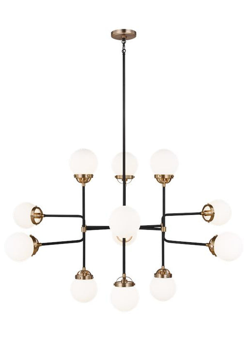 Generation Lighting Cafe Twelve Light Large Chandelier (3187912-848)