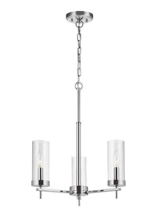 Generation Lighting Zire Three Light Chandelier (3190303-05)