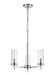 Generation Lighting Zire Three Light Chandelier (3190303-05)