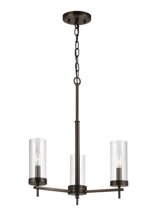 Generation Lighting Zire Three Light Chandelier (3190303-778)