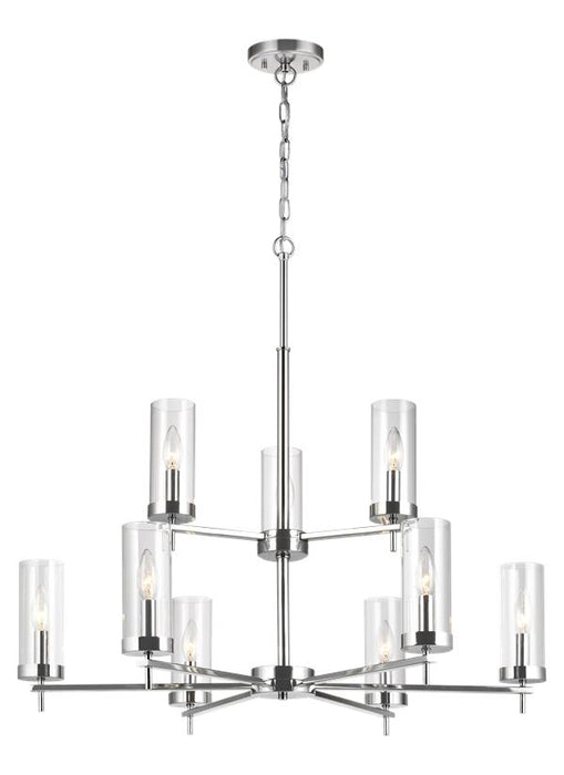 Generation Lighting Zire Nine Light Chandelier (3190309-05)