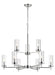 Generation Lighting Zire Nine Light Chandelier (3190309-05)