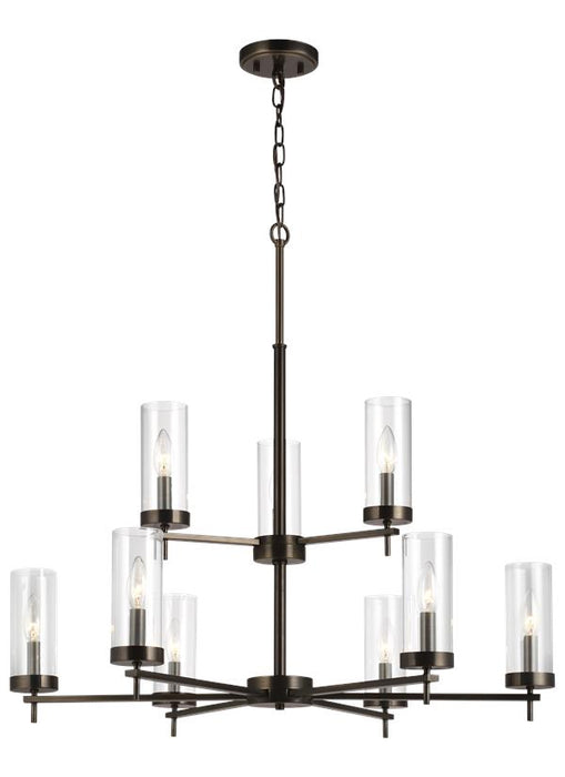 Generation Lighting Zire Nine Light Chandelier (3190309-778)